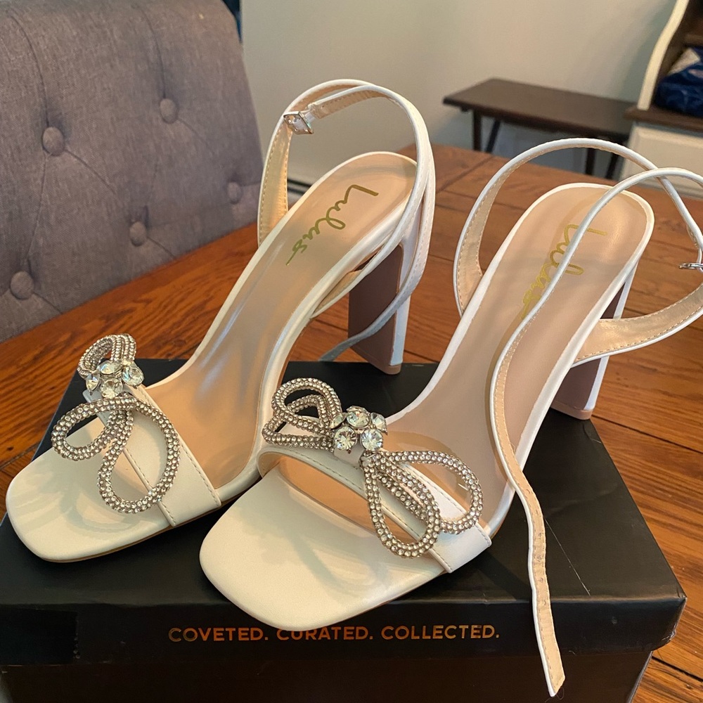 White Bridal/Wedding Heels